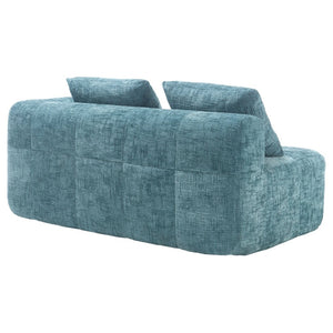 English Elm United Chenille Loveseat Sofa - Modern Minimalist Sleeper For Cozy Living Rooms & Small Spaces W1568P255146-GIGA