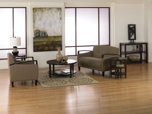 OSP Home Furnishings Main Street Loveseat Woven Seaweed