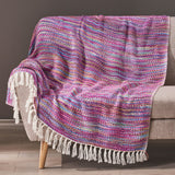 Christopher Knight Home® Colorful Marl Throw Blanket for Year-Round Coziness & Style in Soft Fabrics