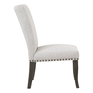 OSP Home Furnishings Hamilton Dining Chair  - Set of 2 Cement