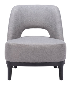 Mistley Accent Chair Gray 110110 Zuo Modern