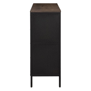 OSP Home Furnishings Ace 8 Cube Bookcase/Storage  Ash