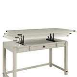 OSP Home Furnishings Baton Rouge Lift Desk Champagne Oak