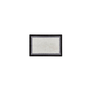 JLA Home Madison Park - Cotton Plush Tufted Bath Rug — Soft, Absorbent Spa-Like Comfort with Machine Washable, Non-Slip Backing Black MP72-1558
