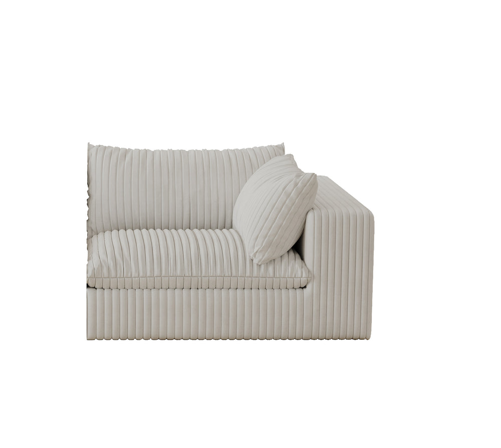English Elm Cloud Sofa - Luxurious Modular Corduroy Couch With Deep Cushions, Diy Design For Any Space! W2824P324525