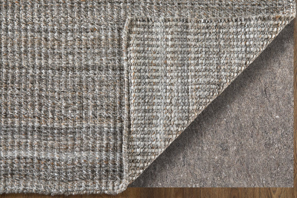 Feizy Rugs Limerick Hand Woven Pet Rug With Cozy Ribbed Texture For Modern Contemporary Spaces And Design Gray,Brown Pet T37t8022brn000p00