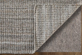 Feizy Rugs Limerick Hand Woven Pet Rug With Cozy Ribbed Texture For Modern Contemporary Spaces And Design Gray,Brown Pet T37t8022brn000p00