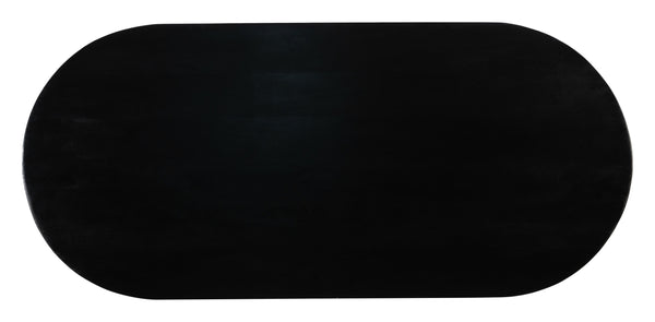 Zuo Modern Sulco Dining Table – Modern Black Mango Wood Design For Stylish Indoor Dining Spaces & Homes Black Mango Wood,Mdf 110811-zuo-modern