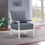 OSP Home Furnishings Kaylee Spindle Chair Indigo