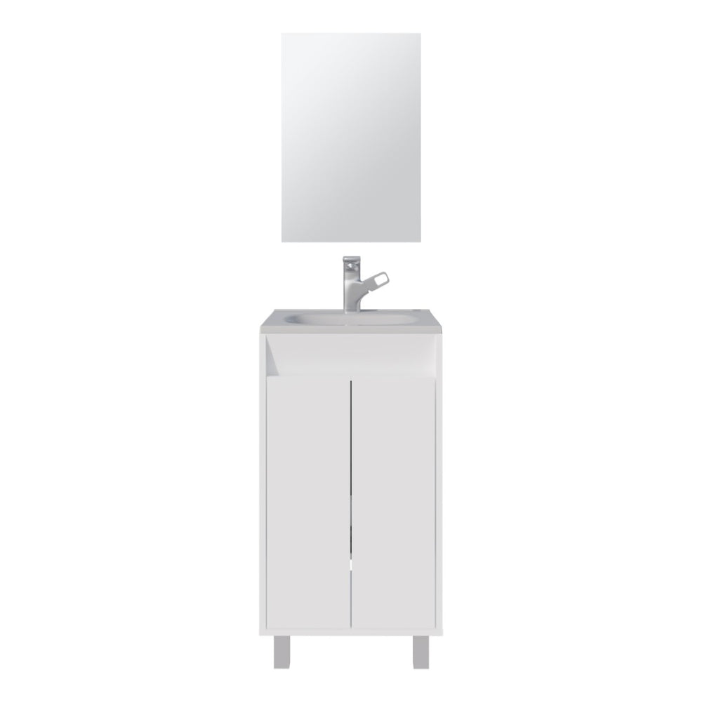 English Elm Colville Floating Wall Mount Vanity Cabinet Matte Finish Modern Bathroom Storage B092P439924