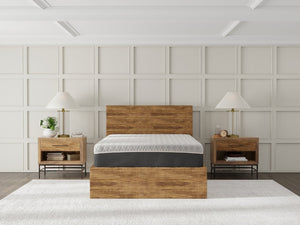 English Elm Copper Infused Hybrid Mattress with Pocketed Coils and Phase-change Cooling Cover B047P300729