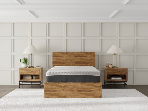 English Elm Copper Infused Hybrid Mattress with Pocketed Coils and Phase-change Cooling Cover B047P300729