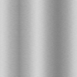 English Elm Zevrin Brushed Stainless Steel Bar Stool with White Faux Leather, Cantilever Base, 400lb Capacity B2736P354389