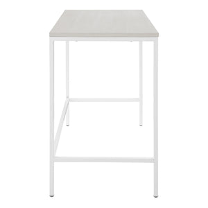 OSP Home Furnishings Contempo 42" Desk White Oak