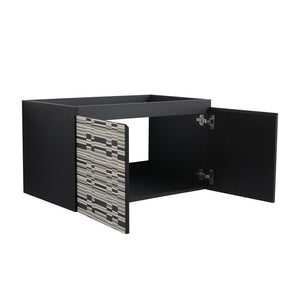 English Elm Bathroom Cabinet Door Panel - Stylish Upgrade For 30-Inch Vanity, Durable & Easy To Install! W999P180094