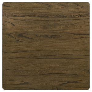 English Elm Maxine Brown Mindi Veneer Square Counter Height Table for Farmhouse Dining Rooms B062S01451