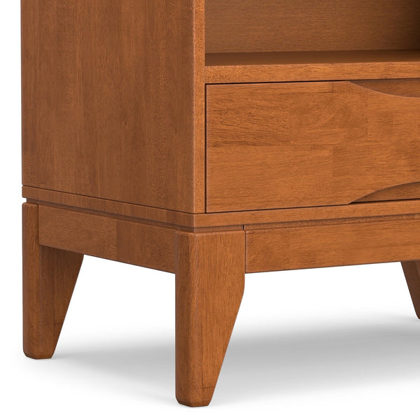 English Elm Harper - Mid-Century Modern Bookcase With Adjustable Shelves & Drawer For Stylish Storage Solutions B136P158716