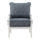 OSP Home Furnishings Kaylee Spindle Chair Indigo