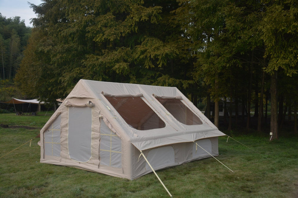 English Elm 9.8x13ft Inflatable Glamping Tent Oxford Fabric 4 Season Waterproof Family Cabin W640P244846