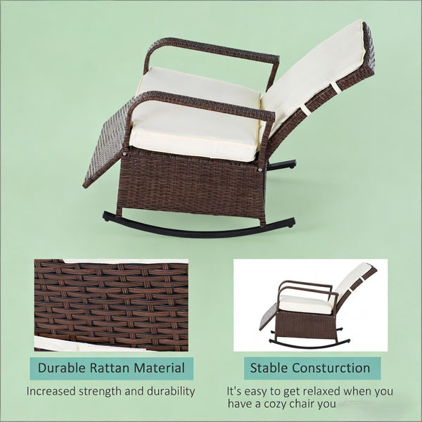 English Elm Outdoor Swivel Patio Chairs Set of 2 Handwoven Pe Rattan Steel Frame 360 Rotate T3971P444717