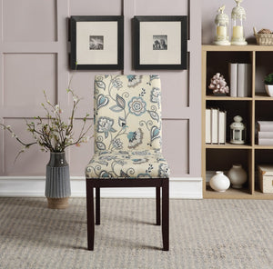 OSP Home Furnishings Dakota Parsons Chair Avignon Sky