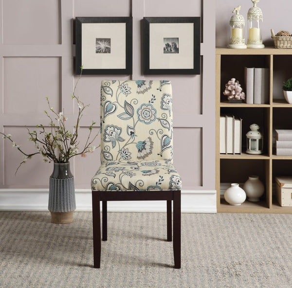 OSP Home Furnishings Dakota Parsons Chair Avignon Sky