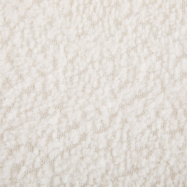 English Elm Christopher Knight Home® - Boucle Bentwood Side Chair in White Bouclé & Walnut Veneer — Plush Upholstery, 300 lb Capacity N776P194930W