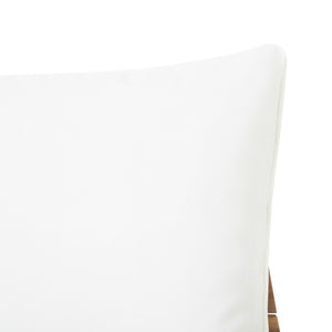 English Elm Christopher Knight Home® - SEDONA Acacia Wood Slatted Club Chair with Wide Seats, Water-Resistant Cushions for Patio Comfort Teak 40.25 L x 32 W x 10.75 H 63744.00WHI