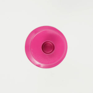 English Elm Candle Groovy Glow Pink Metal Holder 5x5x11 in Floral Modern Accent — Trendy, Warm Ambiance Decor B346P356185