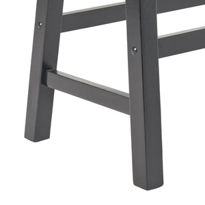 English Elm Christopher Knight Home® - POMEROY Walnut 24in Saddle Bench – Compact 35" L Wood Seat for Kitchen Nook, Home Bar Seating Elegance 56479.00