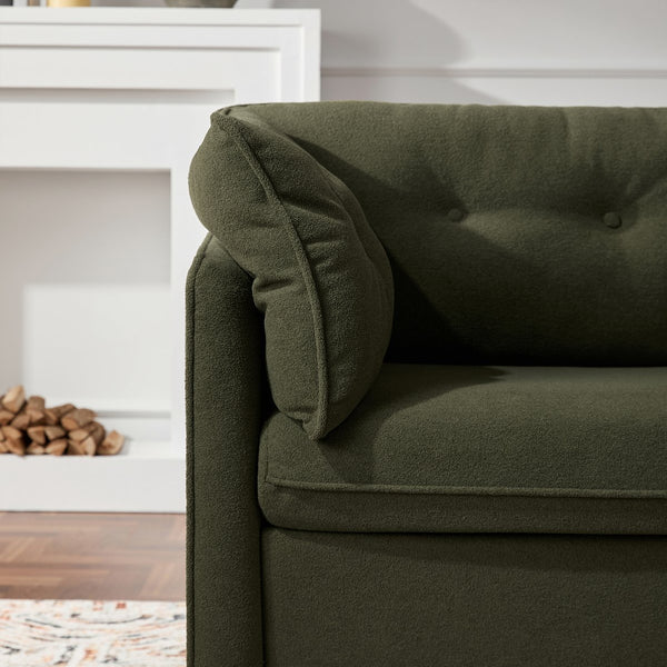 English Elm Modern Chenille Oversized Armchair - Stylish Lounge Chair For Living Room, Bedroom & More! W2997P236136