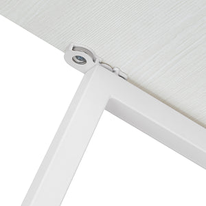 OSP Home Furnishings Contempo Toolless Folding Desk Ozark Ash