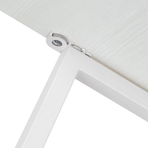 OSP Home Furnishings Contempo Toolless Folding Desk Ozark Ash