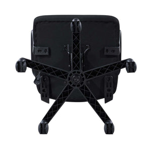 English Elm Ergo Breathable Mesh Office Chair with Lumbar Support, High-Density Foam Seat, Sleek Black Design B343P326233