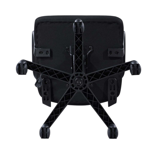 English Elm Ergo Breathable Mesh Office Chair with Lumbar Support, High-Density Foam Seat, Sleek Black Design B343P326233