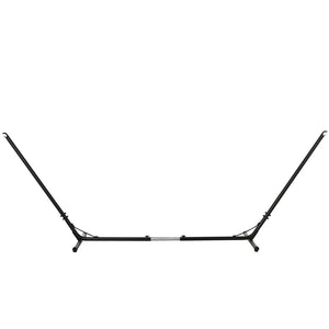 English Elm Outsunny Adjustable Hammock Stand 10-13Ft - Heavy-Duty, Portable, Space-Saving For Indoor & Outdoor Relaxation W2225P174064-GIGA