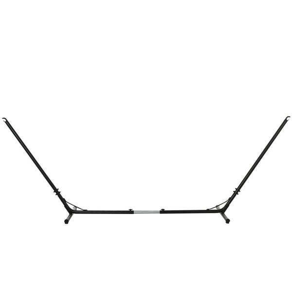 English Elm Outsunny Adjustable Hammock Stand 10-13Ft - Heavy-Duty, Portable, Space-Saving For Indoor & Outdoor Relaxation W2225P174064-GIGA