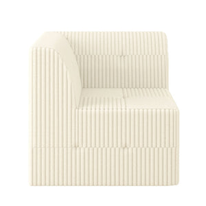 English Elm U Shape Modular Sectional Sofa - Stylish Corduroy Couch For Living Room, Bedroom, And Guests Comfort W487S00260-GIGA