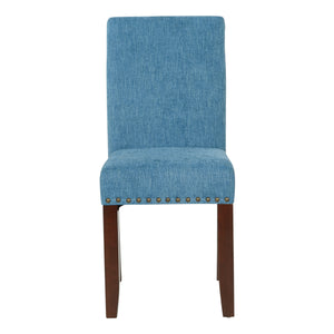OSP Home Furnishings Parsons Dining Chair Navy Fabric
