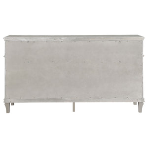 English Elm Katerina Silver Oak 9-Drawer Dresser With Jewelry Tray – Elegant, Modern Storage For Your Bedroom B062P358070