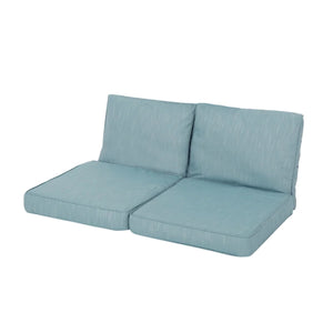 English Elm Christopher Knight Home® - Honolulu Teal Club Chair Cushion Set - 2 Plush Seat & Back Cushions For Outdoor Comfort & Style N775P270231T