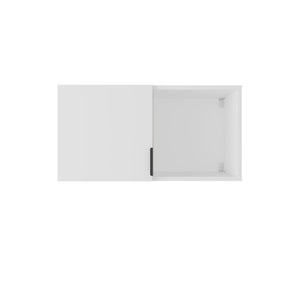 English Elm Roxbury Wall Mounted Medicine Cabinet with Two Shelves White Melamine Bathroom Storage B097P407597