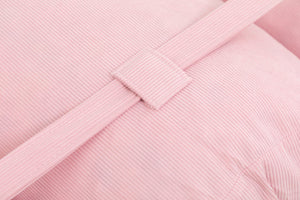 English Elm Adjustable Corduroy Floor Sofa with 5 Modular Cylinders for Custom Lounging and Ultimate Comfort Pink W1170P365606