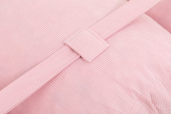 English Elm Adjustable Corduroy Floor Sofa with 5 Modular Cylinders for Custom Lounging and Ultimate Comfort Pink W1170P365606