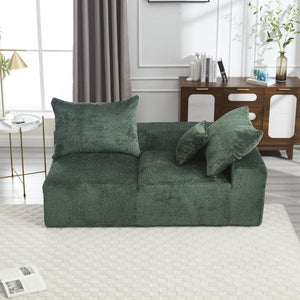 English Elm United Versatile Two-Person Sofa: Soft Chenille Upholstery For Comfort, Adaptable Design & Style W1568P222612-GIGA