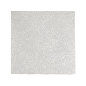 English Elm Christopher Knight Home® - Mgo Square Side Table - Antique White Faux Stone Top & Natural Faux Wood Base, No Assembly Needed N770P228824A