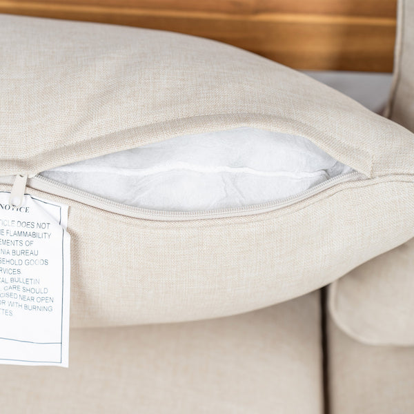 English Elm Christopher Knight Home® - Terassi Cozy Acacia Wood Loveseat For Two - Stylish Outdoor Seating With Plush Cushions & Durability N775P248814T