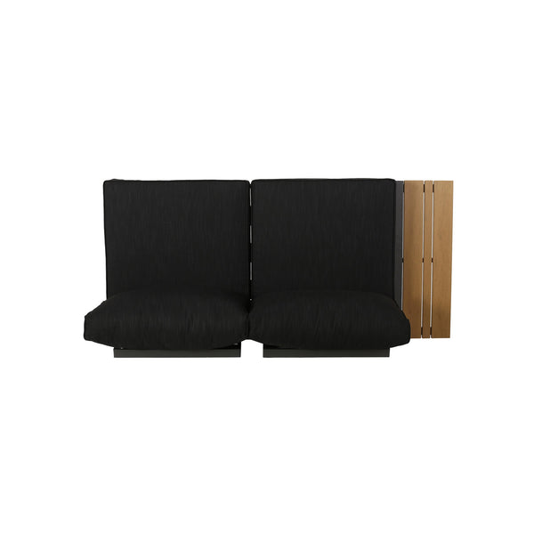 English Elm Christopher Knight Home® - Sterling Left Arm Sofa Seater - Stylish Indoor/Outdoor Seating With Faux-Wood Accents & Cushions 68035.00FGRY