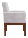 Senzil Dining Chair Ivory 110160 Zuo Modern