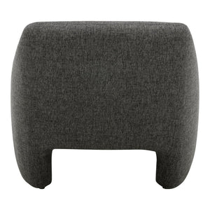 English Elm Kenzie Sculptural Accent Chair Woven Polyester Upholstery for Modern Living Rooms B2769P504213